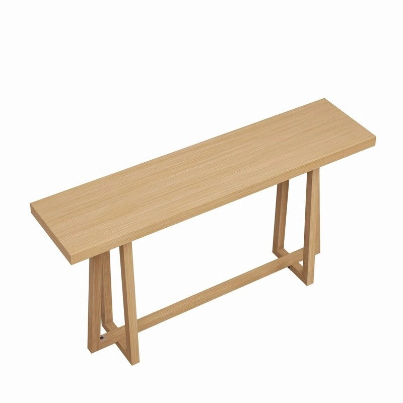 Elegante Consolle Rettangolare da Esterno, con Struttura Robusta, per Ingresso e Corridoio