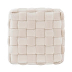 Pouf quadrato in velluto
