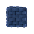 Pouf quadrato in velluto