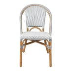 Sedia da bistrot in rattan