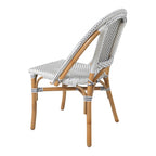 Sedia da bistrot in rattan