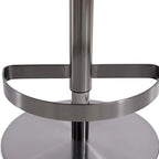 Sgabello da bar in PU color kaki, regolabile in altezza e girevole, per cucine, bar, ristoranti e caffetterie