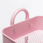 Carrello Utilità in Metallo a 4 Ripiani con Ruote, Scaffali Portaoggetti - 45x35x109 cm