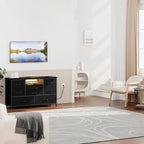Mobile TV con cassetti e prese di corrente e LED per TV da 55" - 55 pollici