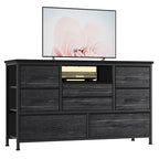 Mobile TV con cassetti e prese di corrente e LED per TV da 55" - 55 pollici