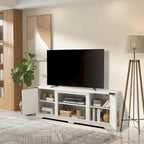 Mobile TV/Media in Stile Fattoria Moderna, Console per Intrattenimento Domestico Ispirata a un Fienile